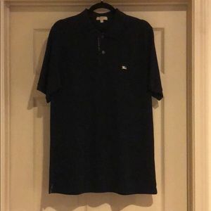 Men’s Burberry Black Polo Classic Fit Size Medium